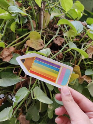 Pride Pencil Sticker